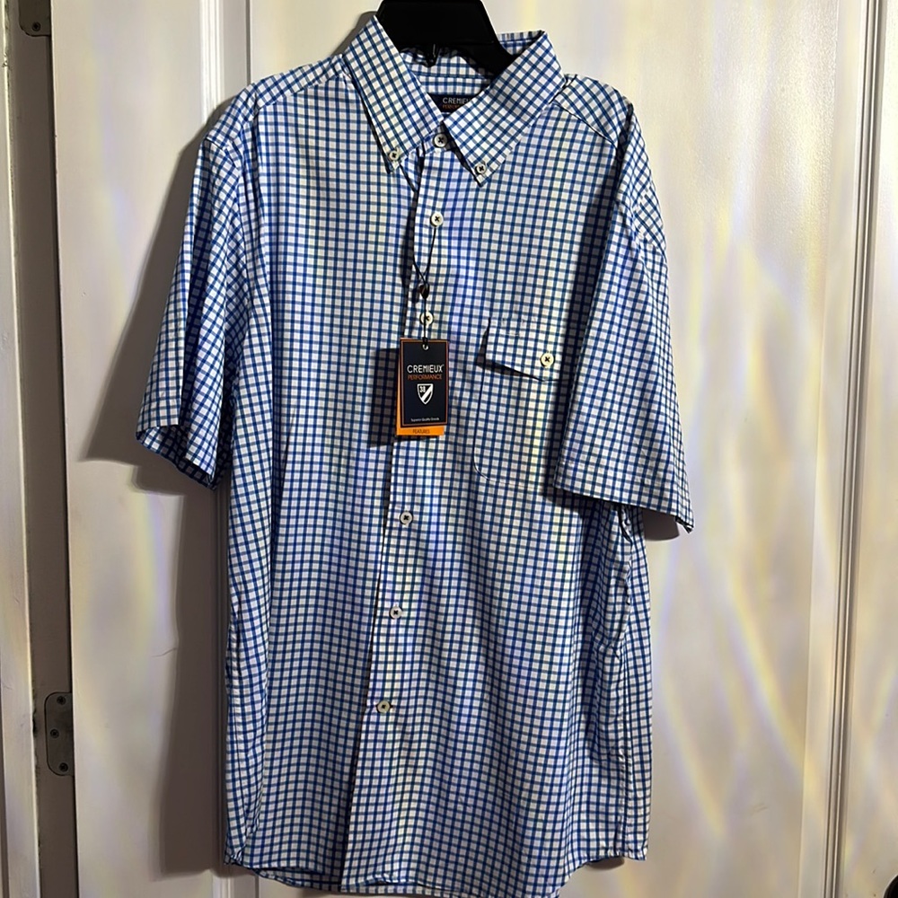 Cremieux blue and white performance button down shirt
24hr Deals